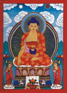 Therevada Buddhism - Buddha by Otgonbayar Ershuu